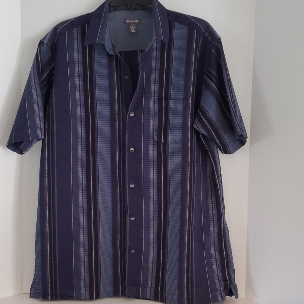 Van Hessen Men's Button-up Shirt Sz M